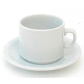 TAZA TE/DESAYUNO C/PLATO IGUAZU CERAMICA BLANCA 5692820 / 5692825/5691715/5015-1015 RES01 FBR01 (B24)