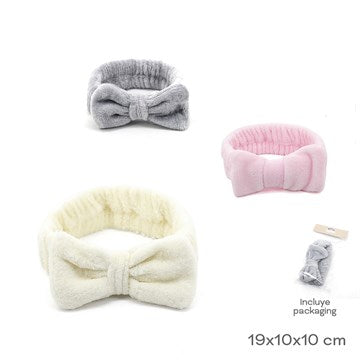 VINCHA P/MAQUILLAJE C/MOÑO NS358973-NS358974 17804 18702 18703 TAR02  PK01
