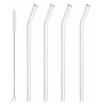 SET X4 SORBETES VIDRIO 20CM RECTO-CURVO Y CEPILLO  IP-1060  57917053 CR02 ORI02