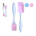SET ESPATULA Y PINCEL DE SILICONA M/ACRILICO COLORES SURT. PASTELES 250N ROD02