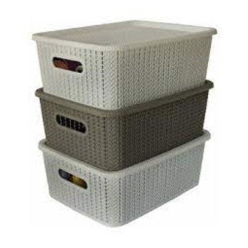 CANASTO RECT. 38X29,5X14,2CM 12.5L C/TAPA RATAN COL. VS OR24-01S-OR24-02S-OR24-05S SAO01
