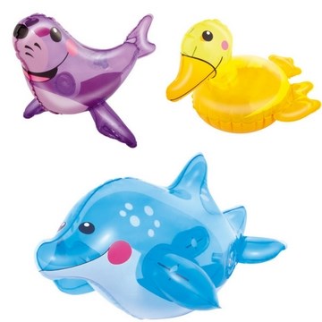 ANIMALITOS INFLABLES 22CM SURT. EN CAJA BESTWAY 34030 3904 GTM IMS02 (B36)