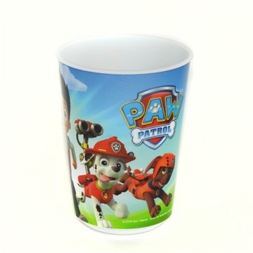 VASO 9CM PAW PATROL PLAST. 01PATROL010 - 01STICHT01 -01SPIDER010  BEL01 (B12)