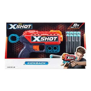 PISTOLA X-SHOT KICKBACK // EXCEL RECOIL C/8 DARDOS 5760/01163/36184 GTM IMS02 (B12)