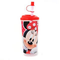 VASO ALTO RECTO C/SORBETE Y TAPA MINNIE 01MINNIE027 BEL01 (B6)