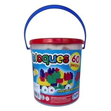 BLOQUES X60 PZAS EN BALDE JUGAR 0410 JUG03 (B12)