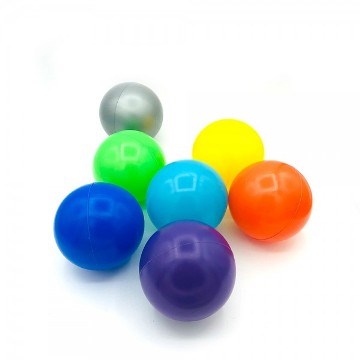 PELOTA Nº 2 PELOTERO PLAST. COLOR C/U GOV01 (B50)