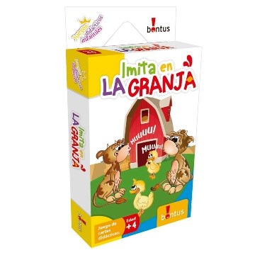 CARTAS IMITA EN LA GRANJA - ANIMALES ESCONDIDOS 335-336 BON01 (B12)