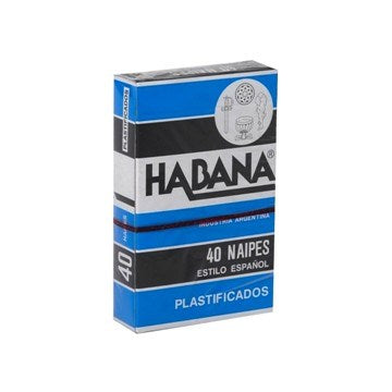NAIPES X 40 ESPAÑOLES PLAST. HABANA 203C JRH01 (P)
