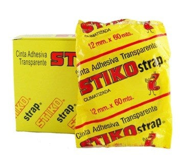 CINTA ADHESIVA 12X60 MTS STIKO S58664(B72/12)