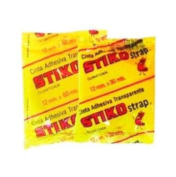 CINTA ADHESIVA 12X30 MTS STIKO S58764 (B144/12)