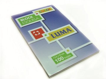 BLOCK ESQUELA 100HJ COLOR 21-11/ 23-11 LUMA (B60/6)