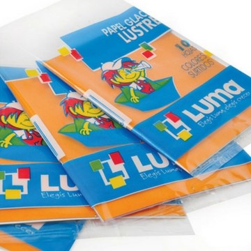 PAPEL GLACE LUSTRE X10HJ LUMA 10-00 (B50)