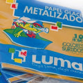 PAPEL GLACE METALIZADO X10HJ LUMA 11-01(B50)