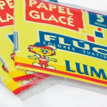 PAPEL GLACE FLUORECENTE X5 HJ LUMA 12-00 (B50)