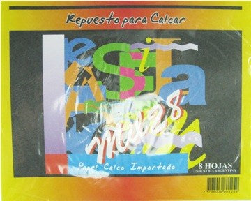 REPUESTO CALCAR Nº3 8HJ PC9501 LUMA-MIL28 (B600/25)