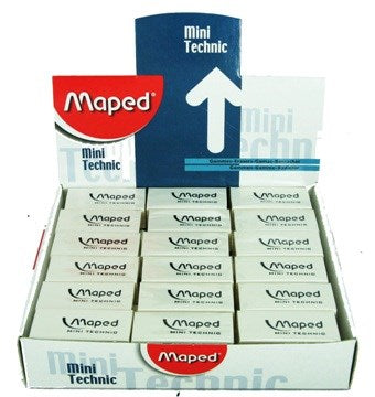GOMA BORRAR LAPIZ MINI TECHNIC 300 MAPED 011300 MAP01 (B36)