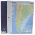 MAPA ARGENTINA FIS/POL Nº3  3240545 ALFA GLOSS (B40)