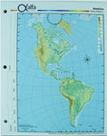 MAPA CONT. AMERICANO FIS/POL Nº5 5240811 ALFA GLOSS (B20)