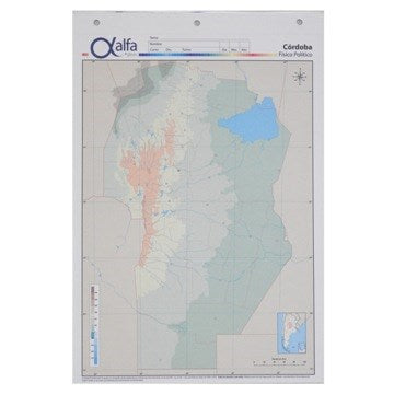 MAPA CORDOBA FIS/POL Nº5 ALFA GLOSS (B20)