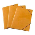 CARPETA OFICIO 3 SOLAPAS KRAFT C/ELAST S/PLAST 100200 FIBRACAP (B50)