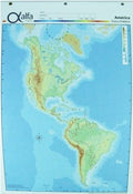 MAPA CONT. AMERICANO FIS/POL Nº3 3240569 ALFA GLOSS (B40)