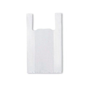 BOLSA CAMISETA X100 UNID 45X60CM BLANCA 60014- 14157 SD01 (B2000/100)