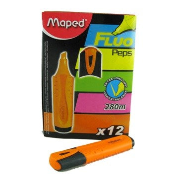 RESALTADOR FLUO NARANJA MAPED 742535  MAP01 (B12)