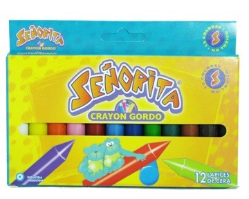 CRAYON X12 JUMBO SEÑORITA 10604 FAP02 (B24/6)