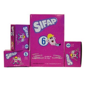 CLIP METAL Nº6 X50 UNID.46MM SIFAP 2300163000 (B:500-10)