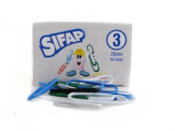 CLIP FORRADO Nº3 X100 UNID.28MM SIFAP 2300432800 (B:100/300)
