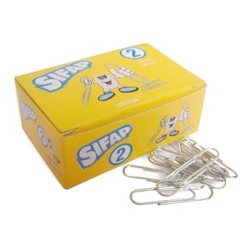 CLIP METAL Nº2 X100 UNID.25MM SIFAP 2300123000 (B48/288)