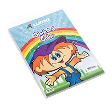BLOCK 100HJ A4 COLOR LUMA 21-12/ 23-12 (B25/5)