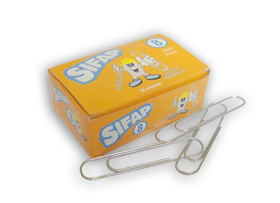 CLIP METAL Nº8 X50 UNIDADES SIFAP 2300183000 (B48/72)