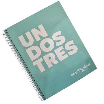 CUADERNO 60HJ 21X27CM T/D RAY C/ESP SURT. TIPO ABC TRIUNFANTE 977008/431128/431135-121135-121159-121