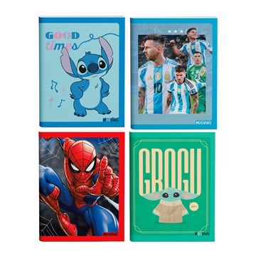 CUADERNO 48HJ T/F RAY VARON PERSONAJES 1202243 1202229 1202156 1202164 1202101 1202209 1202218 12022