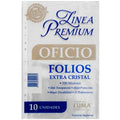 FOLIO OFICIO X10 UNID PREMIUM 100 MICRONES 31-60 LUMA (B160)