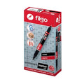 MARCADOR PERM. DOBLE PUNTA NEGRO FILGO PM042-C12-001 FIL01 (B12)