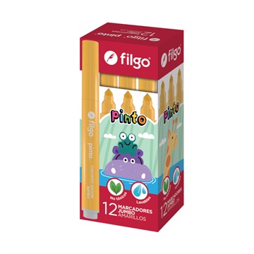 MARCADOR P/RED. FILGO AMARILLO JUMBO CMJ-C12-005 FIL01 (B12)