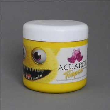 TEMPERA POTE AMARILLO ACUAREL 250GRS 2500040 MG01
