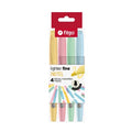 RESALTADOR FINO P/BIS X4 PASTEL FILGO SLF-E4-PAS FIL01