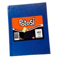 CUADERNO 42HJ T/D LISO ARAÑA AZUL POTOSI 002014 TEC02 (B90)