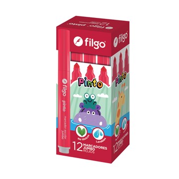 MARCADOR P/RED. FILGO ROJO JUMBO CMJ-C12-002 FIL01 (B12)