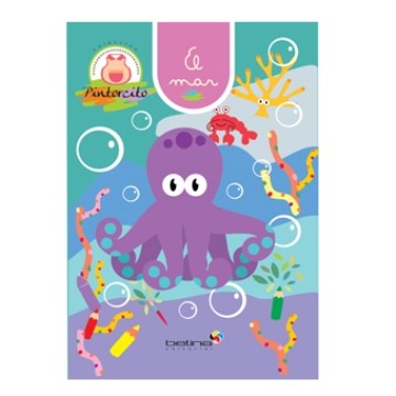 LIBRO P/PINTAR PINTORCITO 3347 BETINA