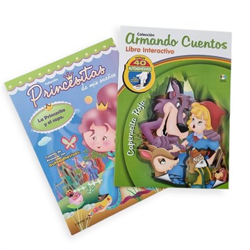 LIBRO COLECCION PRINCESITAS-ARMANDO CUENTOS C/PEGATINAS 2089 2463-2189- BETINA