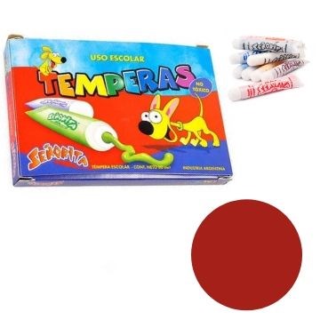 TEMPERA X1 UNID ROJO 8ML MAP01/FAP02 (B10)