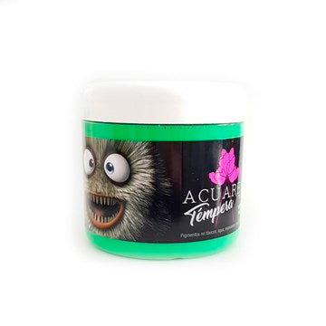 TEMPERA POTE FLUO VERDE ACUAREL 250GRS 2500180 MG01