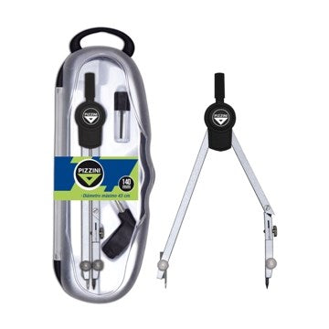 COMPAS METAL 14CM C/CREMALLERA PIZZINI PK227 PZ01 (B10/120)