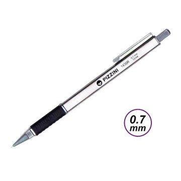 PORTAMINA 0.7MM METALICO C/EMPUÑADERA PIZZINI 1436R PZ01 (B12/144)