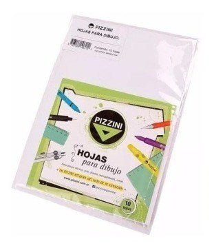 HOJAS P/DIBUJO A3 X10 UNID 142/150 G/M PIZZINI PA150BX10 PZ01 (B24)